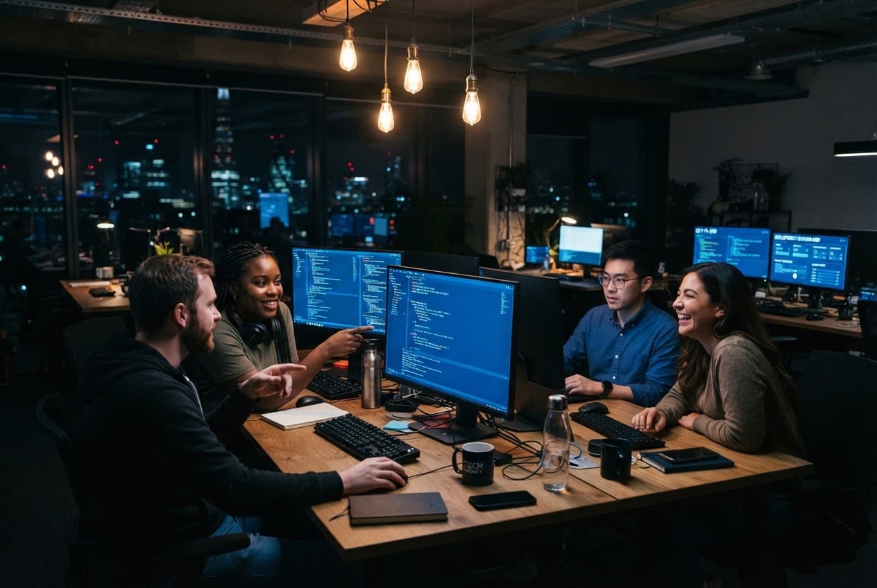 Codenzic engineers and designers working together